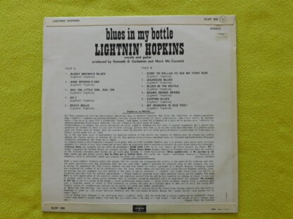 Lightnin' Hopkins – Blues In My Bottle