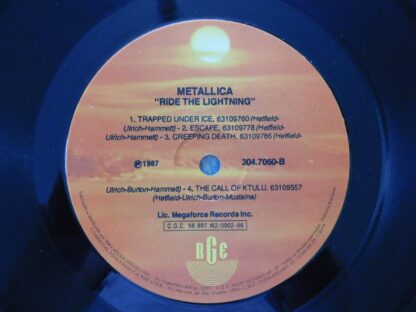 Metallica - Ride The Lightning - Brasil