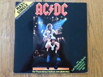 AC/DC For Those About To Rock (We Salute You) Limited Edition