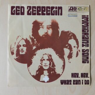 Led Zeppelin - "Immigrant Song" - "Hey, Hey, What Can I Do" Single