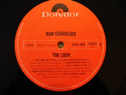 Ron Cornelius - Tin Luck
