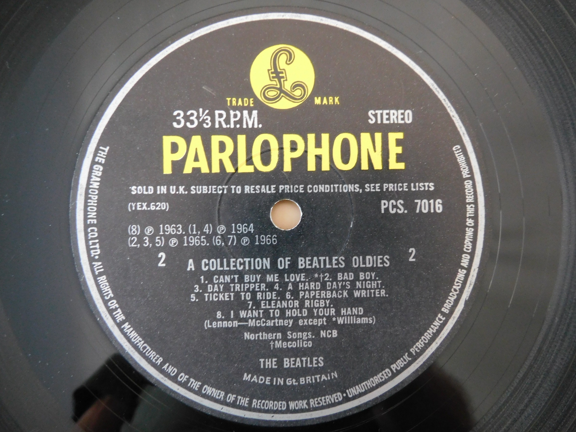 The Beatles - A Collection Of Beatles Oldies - 1966