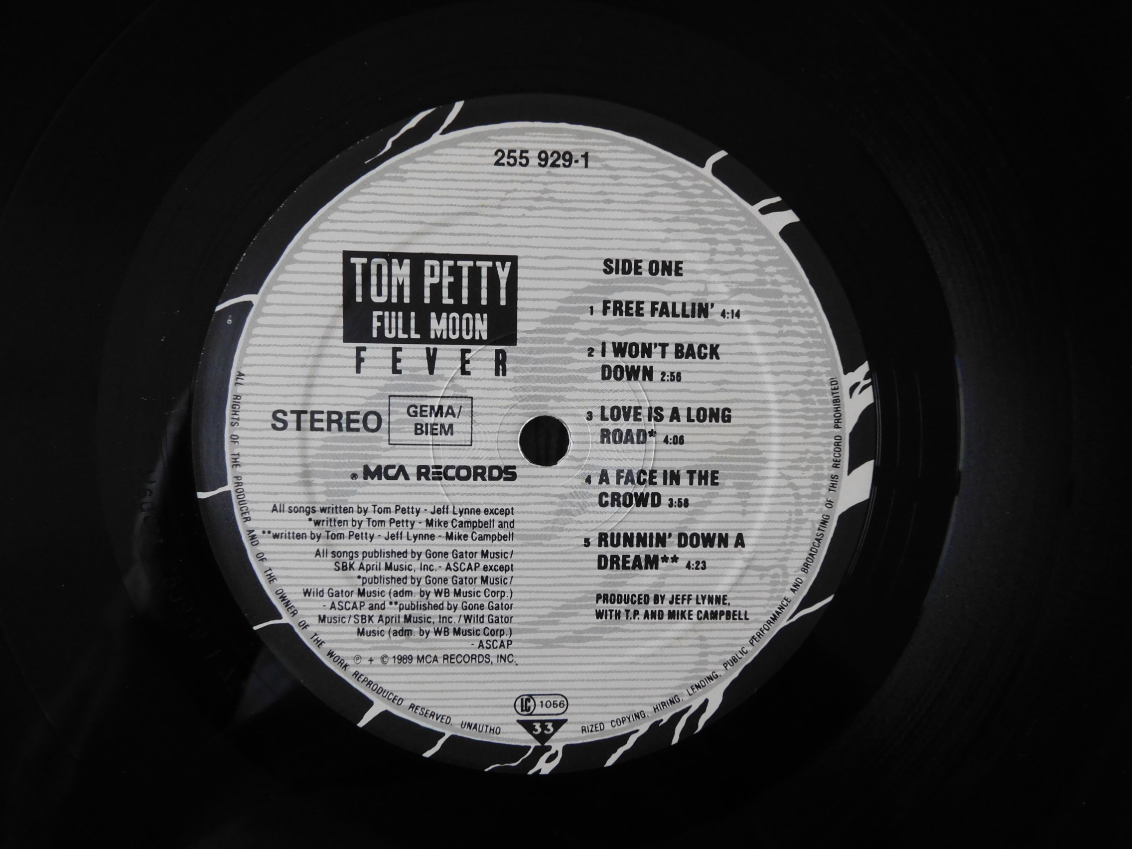 Tom Petty – Full Moon Fever – Vinyl LP – Original Deutschland 1989
